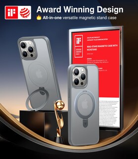 Foto 5 | Foto 5 | Funda De Teléfono Torras Ultra Magnetic Ostand Para Iphone 16 Pro - Venta Internacional.