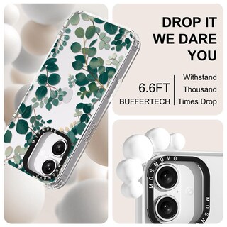 Foto 5 | Foto 5 | Funda De Teléfono Mosnovo Para Iphone 16 Plus, Diseño De Eucalipto - Venta Internacional.