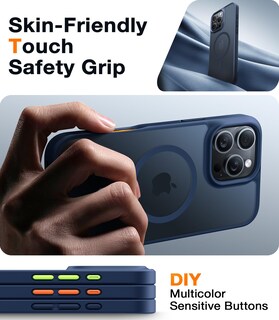 Foto 6 | Foto 6 | Funda De Teléfono Torras Stronger Magnética A Prueba De Golpes Para Iphone 16 Pro - Venta Internacional.