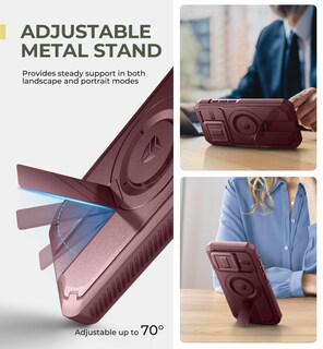 Foto 5 | Foto 5 | Funda De Teléfono Dexnor Para Iphone 15 Pro Con Soporte Y Funda - Venta Internacional.