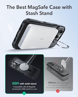 Foto 4 | Foto 4 | Funda De Teléfono Esr Para Iphone 16 Pro Max Con Magsafe Frosted Black - Venta Internacional.