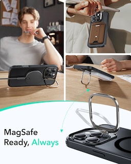 Foto 5 | Foto 5 | Funda De Teléfono Esr Para Iphone 16 Pro Max Con Magsafe Frosted Black - Venta Internacional.