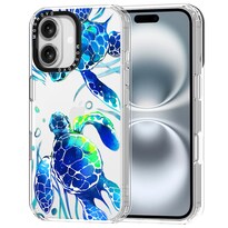 Funda Para Teléfono Mosnovo Buffertech A Prueba De Golpes Para Iphone 16, Tortugas Marinas - Venta Internacional.