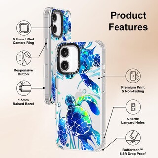 Foto 6 | Foto 6 | Funda Para Teléfono Mosnovo Buffertech A Prueba De Golpes Para Iphone 16, Tortugas Marinas - Venta Internacional.
