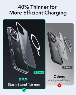 Foto 6 | Foto 6 | Funda De Teléfono Esr Para Iphone 16 Pro Con Funda Magsafe Clear - Venta Internacional.