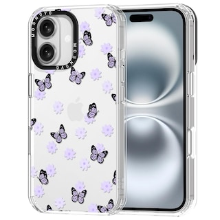 Foto 1 | Foto 1 | Funda Para Teléfono Mosnovo Buffertech Para Iphone 16, 6.6 Pies De Caída, Color Lila - Venta Internacional.