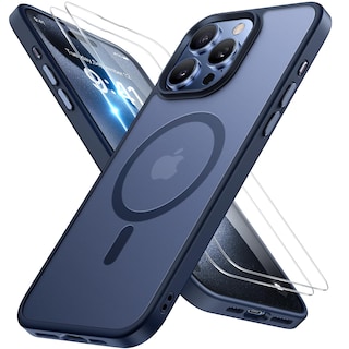 Foto 1 | Foto 1 | Funda Para Teléfono Miracase Magnetic Series Para Iphone 14 Pro, Color Azul Oscuro - Venta Internacional.