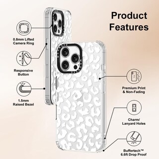 Foto 6 | Foto 6 | Funda De Teléfono Mosnovo Para Iphone 16 Pro Max Buffertech White - Venta Internacional.