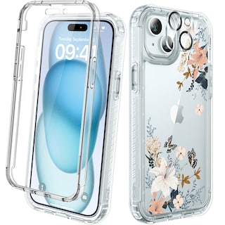 Foto 1 | Foto 1 | Funda De Teléfono Diaclara Diseñada Para Iphone 15 6.1 Con Protector De Pantalla - Venta Internacional.