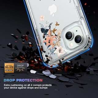 Foto 3 | Foto 3 | Funda De Teléfono Diaclara Diseñada Para Iphone 15 6.1 Con Protector De Pantalla - Venta Internacional.