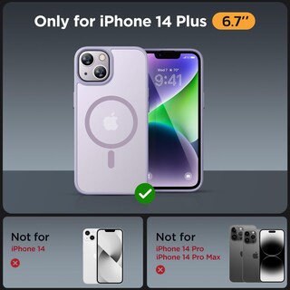 Foto 2 | Foto 2 | Funda De Teléfono Miracase Magnetic Series Para Iphone 14 Plus - Venta Internacional.