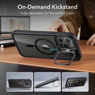 Foto 5 | Foto 5 | Funda Magnética Esr Para Iphone 13 Pro Max Con Soporte Negro - Venta Internacional.