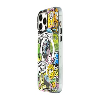Foto 1 | Foto 1 | Funda Magnética Youngkit Sunflower Collage Iphone 13 Pro Max Negra