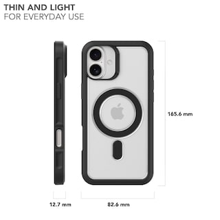 Foto 7 | Foto 7 | Funda Rokform Slim Compatible Con Iphone 16 Plus, Transparente - Venta Internacional.
