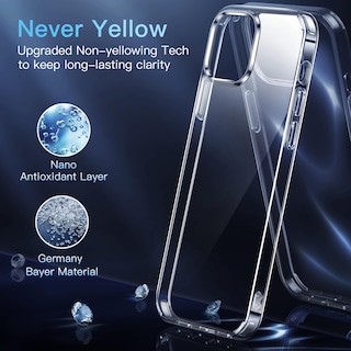 Foto 2 | Foto 2 | Funda De Teléfono Casekoo Crystal Clear Para Iphone 13 Pro De 6.1 Pulgadas - Venta Internacional.