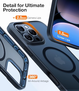 Foto 5 | Foto 5 | Funda De Teléfono Torras Stronger Magnética A Prueba De Golpes Para Iphone 16 Pro - Venta Internacional.
