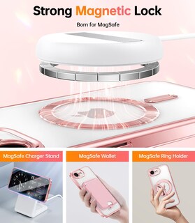 Foto 6 | Foto 6 | Funda De Teléfono Meifigno Diseñada Para Iphone 16e 6.1 Con Magsafe - Venta Internacional.