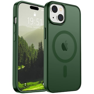 Foto 1 | Foto 1 | Funda Magnética Supfine Para Iphone 15 Con Magsafe Deep Green - Venta Internacional.