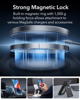 Foto 3 | Foto 3 | Funda De Teléfono Esr Translúcida Mate Con Magsafe Para Iphone 14/13 - Venta Internacional.