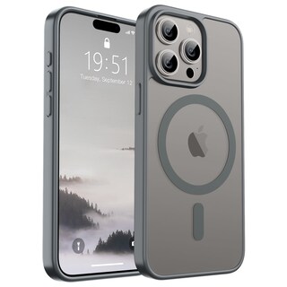Foto 1 | Foto 1 | Funda Magnética Supfine Para Iphone 15 Pro Max Gris - Venta Internacional.
