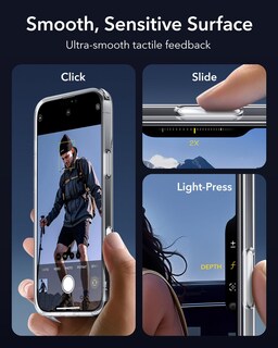 Foto 4 | Foto 4 | Funda De Teléfono Esr Para Iphone 16 Pro Max Con Control De Cámara Transparente - Venta Internacional.