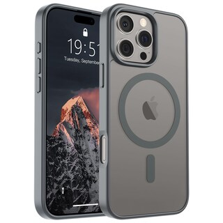 Foto 1 | Foto 1 | Funda Magnética Supfine Para Iphone 16 Pro Max Gris - Venta Internacional.