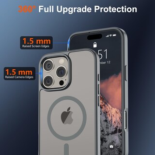 Foto 4 | Foto 4 | Funda Magnética Supfine Para Iphone 16 Pro Max Gris - Venta Internacional.