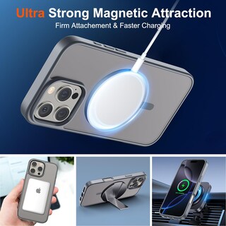 Foto 5 | Foto 5 | Funda Magnética Supfine Para Iphone 16 Pro Max Gris - Venta Internacional.