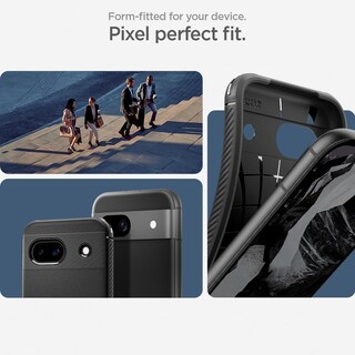 Foto 4 | Foto 4 | Funda Spigen Rugged Armor Para Google Pixel 8a (2024), Color Negro - Venta Internacional.