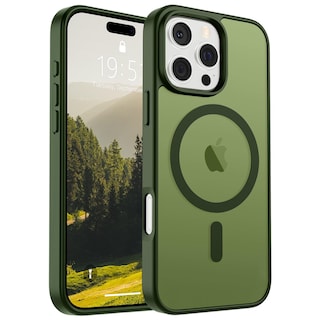 Foto 1 | Foto 1 | Funda Magnética Supfine Para Iphone 16 Pro Max Green - Venta Internacional.