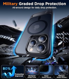 Foto 3 | Foto 3 | Funda De Teléfono Temdan Magnetic Compatible Con Iphone 15 Pro Max - Venta Internacional.