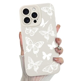 Foto 1 | Foto 1 | Funda De Teléfono Mzelq Para Iphone 16 Pro Max De Silicona Blanca - Venta Internacional.