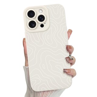 Foto 1 | Foto 1 | Funda De Teléfono Mzelq Para Iphone 15 Pro Silicone Wave Ripple - Venta Internacional.