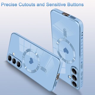 Foto 4 | Foto 4 | Funda Magnética Aigomara Para Samsung Galaxy S25 Plus, Color Azul - Venta Internacional.