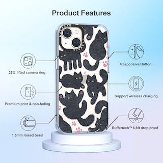 Foto 6 | Foto 6 | Funda De Teléfono Mosnovo Para Iphone 14 Buffertech 2m Drop Black - Venta Internacional.