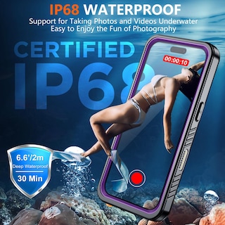 Foto 3 | Foto 3 | Funda De Teléfono Spidercase Magnética Impermeable Para Iphone 16 Pro - Venta Internacional.