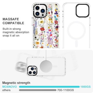 Foto 5 | Foto 5 | Funda De Teléfono Mosnovo Para Iphone 13 Pro Max Wildflower Meadow - Venta Internacional.