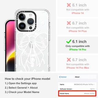 Foto 2 | Foto 2 | Funda De Teléfono Mosnovo Compatible Con Iphone 14 Pro Con Magsafe - Venta Internacional.