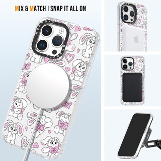Foto 5 | Foto 5 | Funda De Teléfono Mosnovo Para Iphone 14 Pro Max, Diseño De Conejitos Transparentes - Venta Internacional.