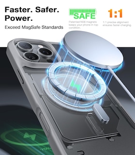 Foto 2 | Foto 2 | Funda De Teléfono Torras Stronger Magnética A Prueba De Golpes Para Iphone 16 Pro - Venta Internacional.