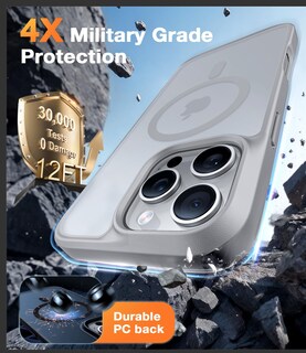 Foto 4 | Foto 4 | Funda De Teléfono Torras Stronger Magnética A Prueba De Golpes Para Iphone 16 Pro - Venta Internacional.