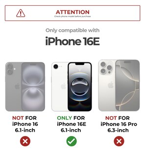 Foto 2 | Foto 2 | Funda Dexnor Para Iphone 16e Con Cámara Magnética Deslizante - Venta Internacional.