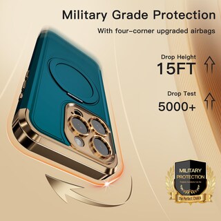 Foto 5 | Foto 5 | Funda De Teléfono Coolqo Para Iphone 15 Pro Max Con Soporte Magnético - Venta Internacional.