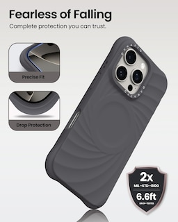 Foto 3 | Foto 3 | Funda De Teléfono Ornarto Vortuxe Para Iphone 16 Pro Max Cosmic Mist - Venta Internacional.