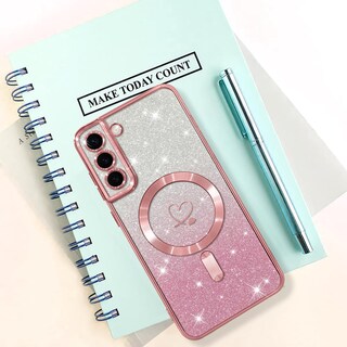 Foto 6 | Foto 6 | Funda Bonoma Para Teléfono Móvil Compatible Con Samsung Galaxy S22, Color Rosa - Venta Internacional.