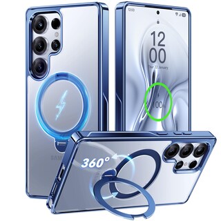 Foto 1 | Foto 1 | Funda Para Teléfono Casekoo Azul Titanio Magicstand Pro Samsung S25 Ultra - Venta Internacional.