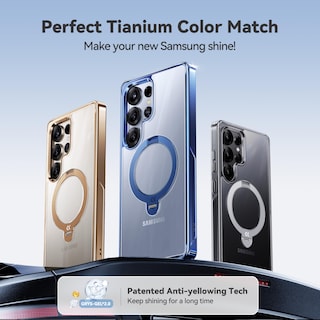 Foto 2 | Foto 2 | Funda Para Teléfono Casekoo Azul Titanio Magicstand Pro Samsung S25 Ultra - Venta Internacional.
