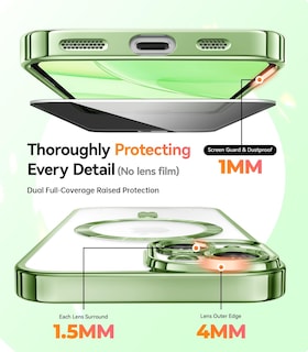 Foto 3 | Foto 3 | Funda Magnética Meifigno Candy Para Iphone 15 Plus De 6.7 Pulgadas, Color Verde - Venta Internacional.