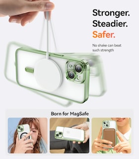 Foto 7 | Foto 7 | Funda Magnética Meifigno Candy Para Iphone 15 Plus De 6.7 Pulgadas, Color Verde - Venta Internacional.