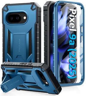 Foto 1 | Foto 1 | Funda De Teléfono Fntcase Para Google Pixel 9a Con Soporte, Color Azul - Venta Internacional.